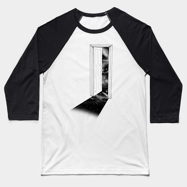 The Doorway to the Universe Baseball T-Shirt by greatwave